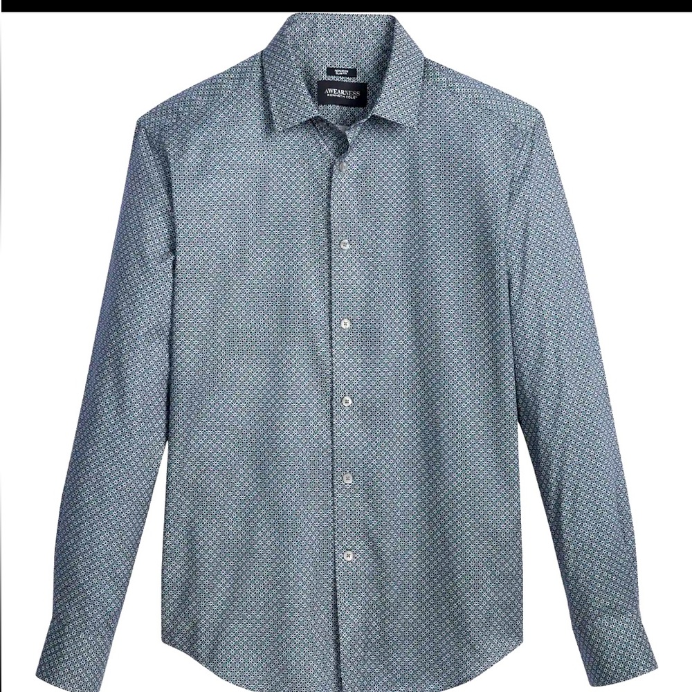 Kenneth Cole Slim Fit Woven Shirt☕️ Make an offer!